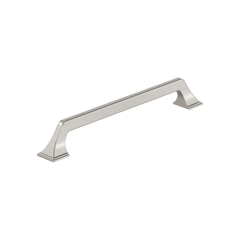 Satin Nickel 7-9/16 inch Brushed Cabinet Bar Pull