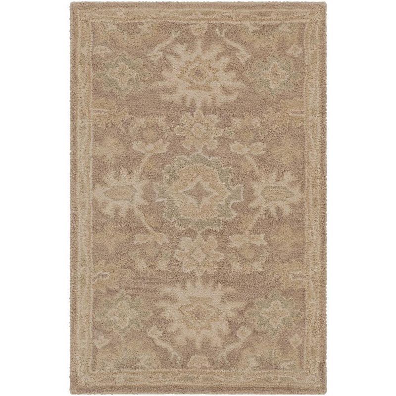 Marseille 2' x 3' Camel Hand-Tufted Wool Area Rug