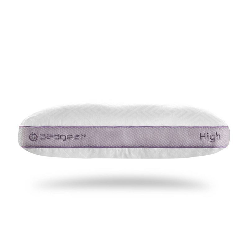 White Medium High Hypoallergenic Cotton Memory Foam Pillow
