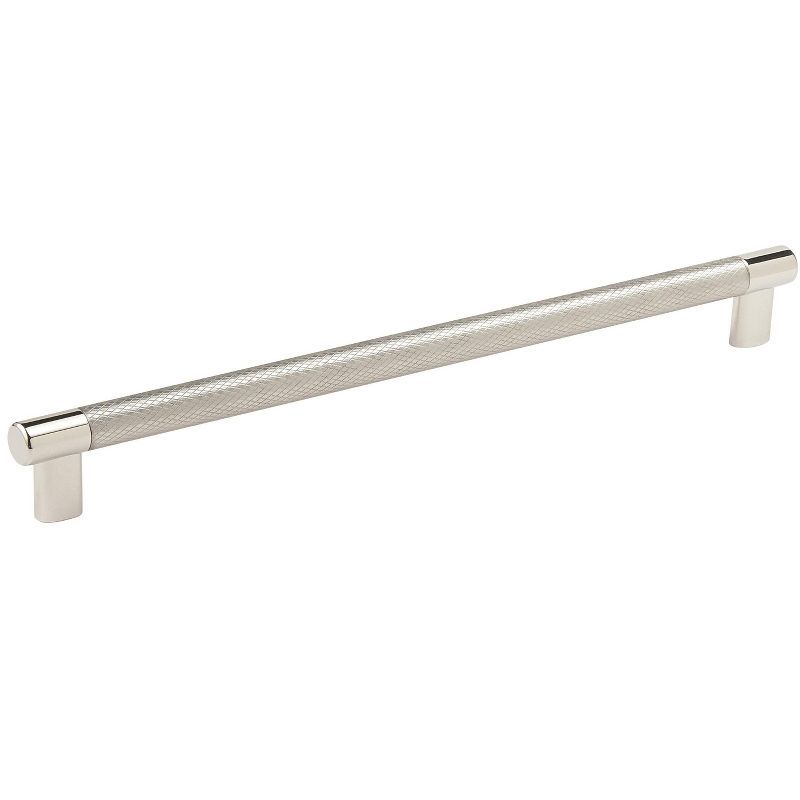 Polished Nickel Stainless Steel 12-5/8" Modern Cabinet Pull