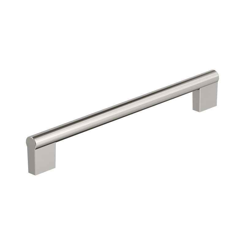 Satin Nickel 12-Inch Modern Appliance Pull with Mounting Hardware