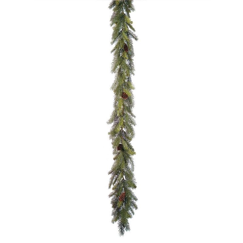 Artificial Pine Cone Outdoor Christmas Garland, 72" Green