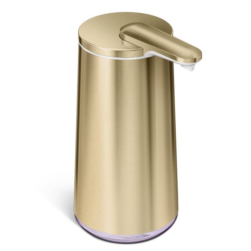 Brushed Brass Automatic Foaming Soap Dispenser, 10oz