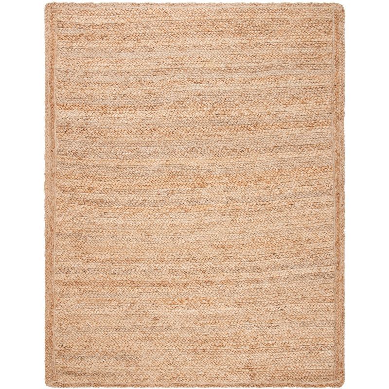 Handwoven Braided Stripe Cowhide 8' x 10' Area Rug