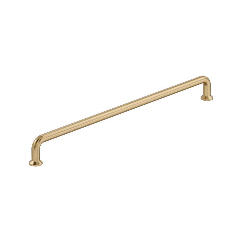 Champagne Bronze 12-5/8 inch Modern Bar Pull