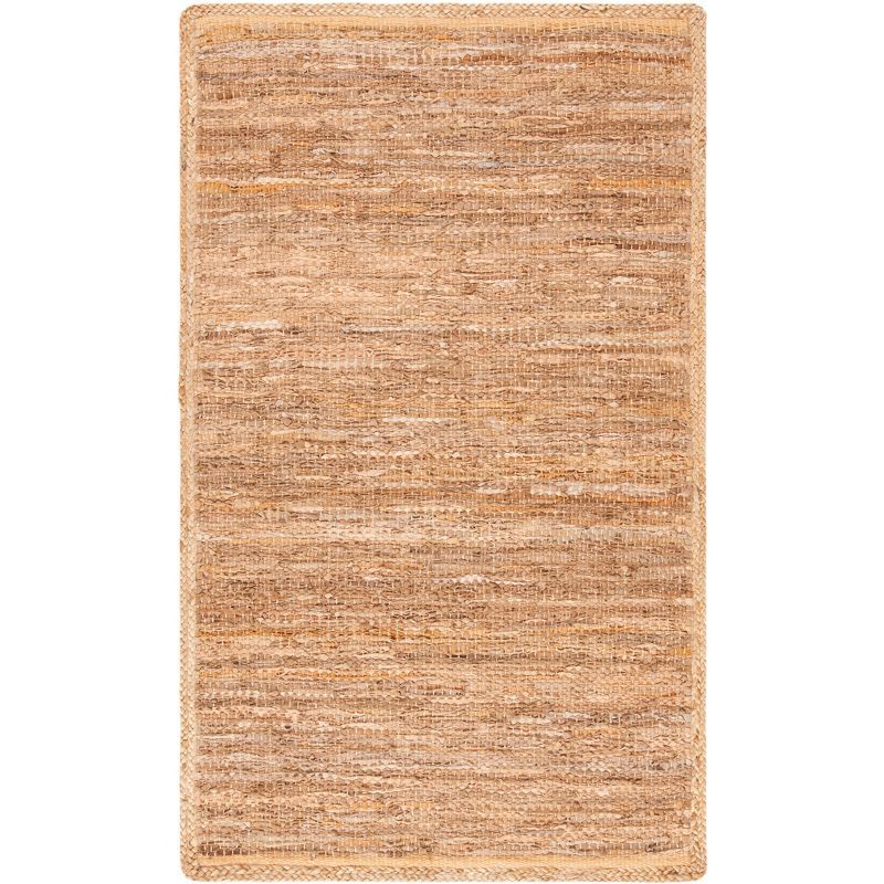 Cape Cod 3' x 5' Camel Natural Hand-Knotted Wool Rug