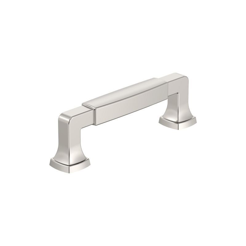 Polished Nickel 3-3/4" Cabinet Drawer Pull with Mounting Hardware