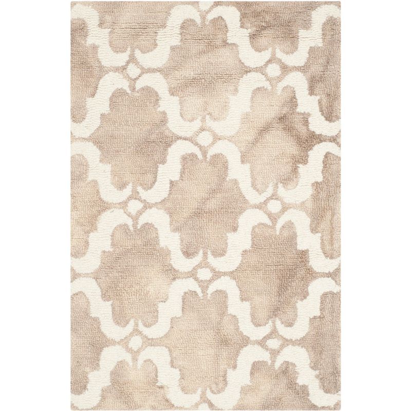 Ivory Whisper Hand-Tufted Wool 2' x 3' Rectangular Rug