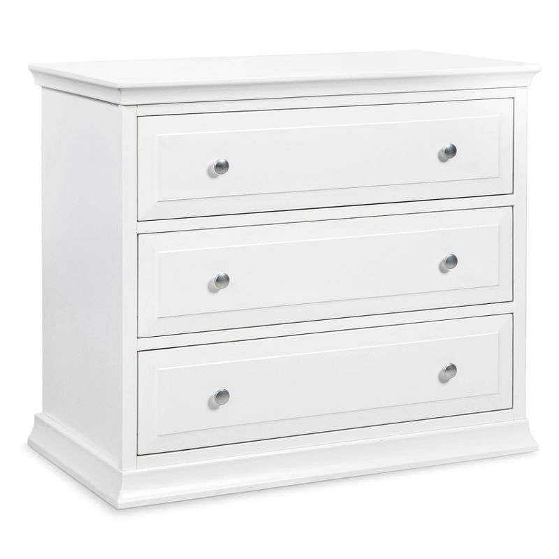 White Pine Wood Nursery 3-Drawer Dresser