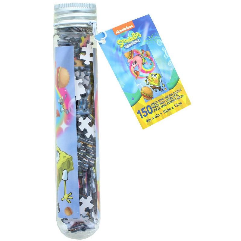 SpongeBob SquarePants 150 Piece Mini Jigsaw Puzzle in Tube