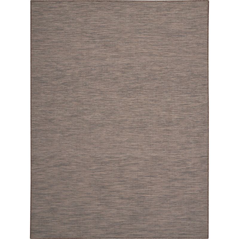 Natural Elegance 6' x 9' Flatweave Synthetic Outdoor Rug