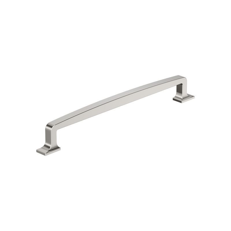 Polished Nickel Modern Industrial Cabinet Bar Pull