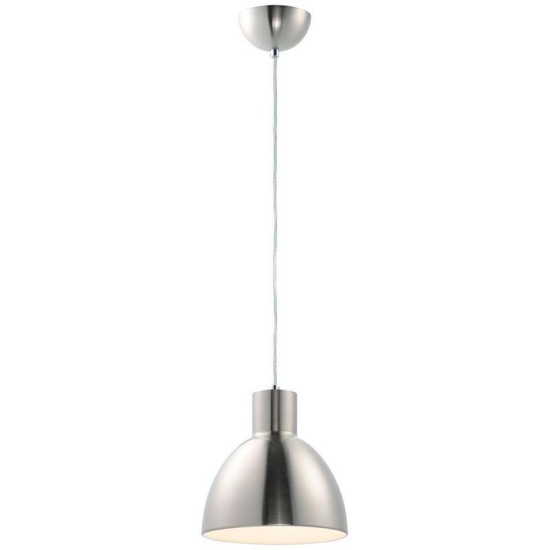 Satin Nickel 11.5" to 131.75" Adjustable Pendant Light