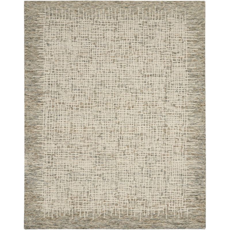 Vail Ivory and Earth Tone Hand-Tufted Wool Area Rug