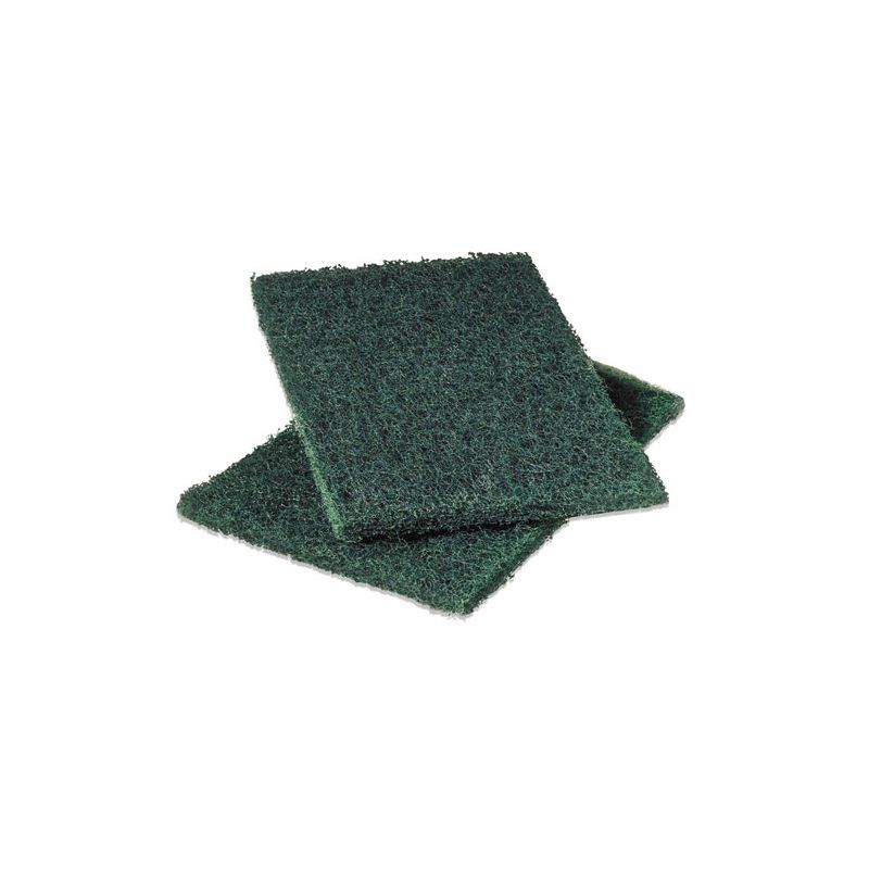 Scotch-Brite Green Heavy-Duty Scouring Pads 6 x 9 Inch, 12-Pack