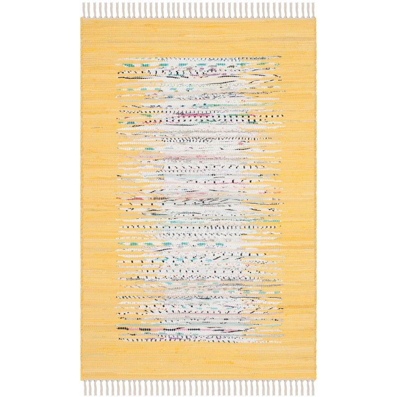 Coastal Montauk Hand-Woven Cotton Area Rug - Multicolor