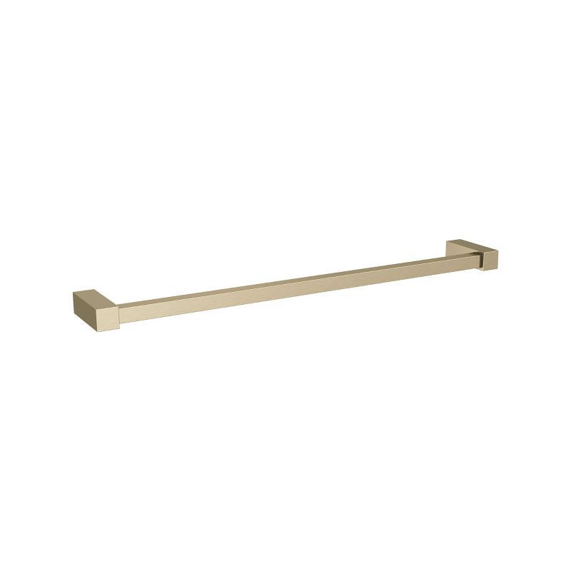 Golden Champagne 18-Inch Wall Mounted Metal Towel Bar