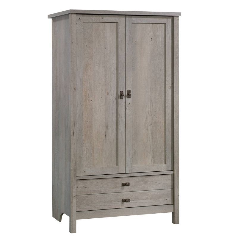 Mystic Oak Cottage Road Armoire with Adjustable Shelf