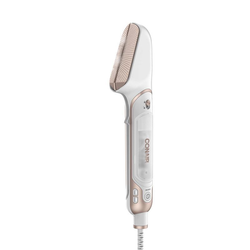 Conair 3-in-1 White and Gold Handheld Garment Steamer