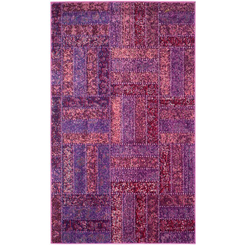 Bohemian Bliss Reversible Hand-Knotted Cotton Rug - Blue, 3' x 5'