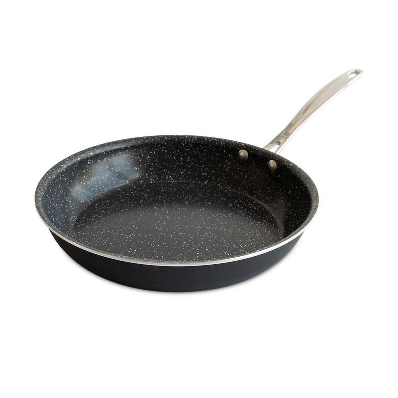 12-Inch Black Ceramic Non-Stick Aluminum Saute Skillet