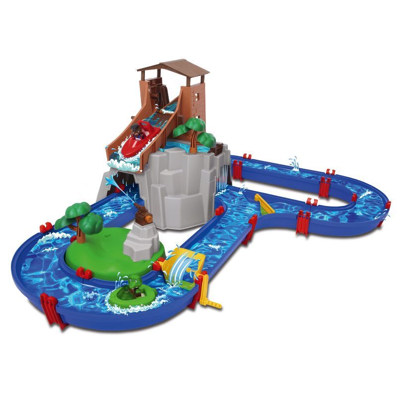 AdventureLand Blue and Brown Plastic Water Playset