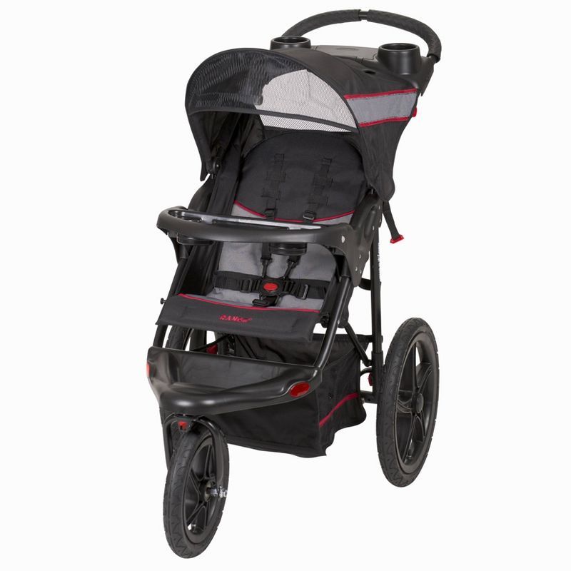 Millennium Black All-Terrain Steel Jogging Stroller