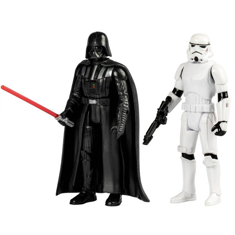 Star Wars Darth Vader and Stormtrooper Action Figure Set