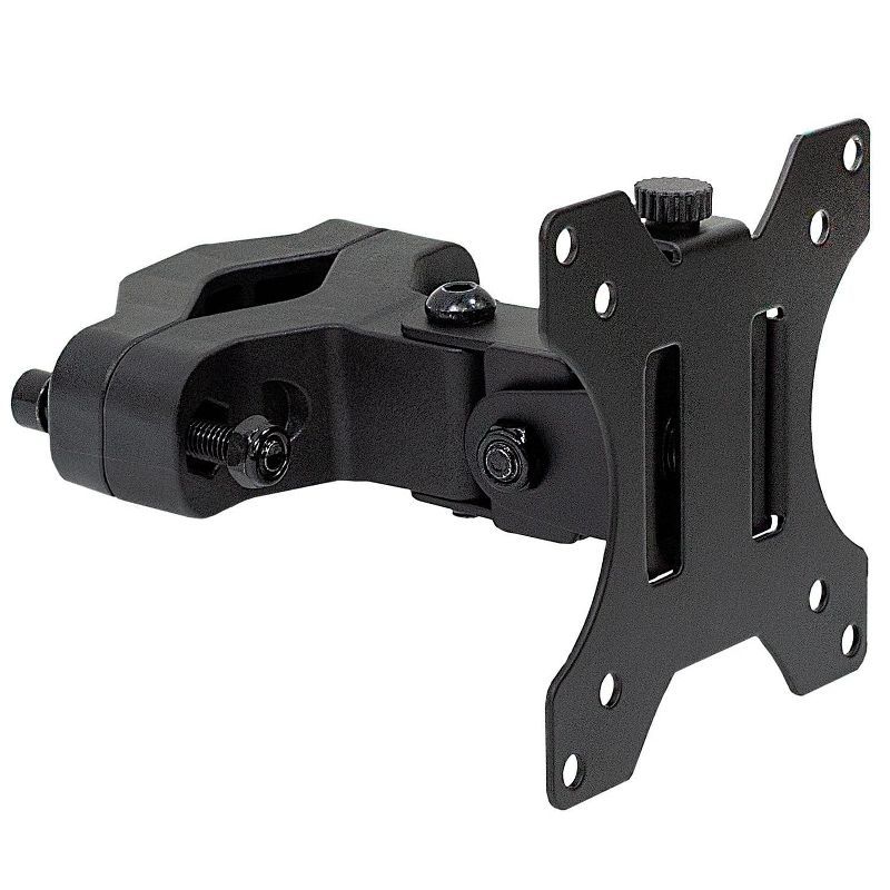 Heavy Duty Black Steel Full Motion VESA Pole Mount