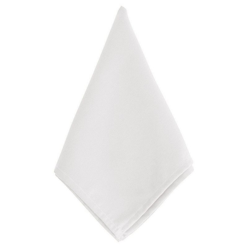 White Cotton Everyday Design Napkins Set of 12