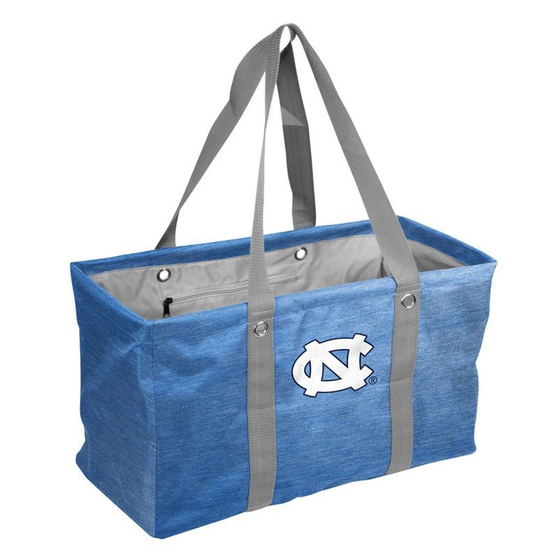 North Carolina Tar Heels Blue Crosshatch Picnic Caddy