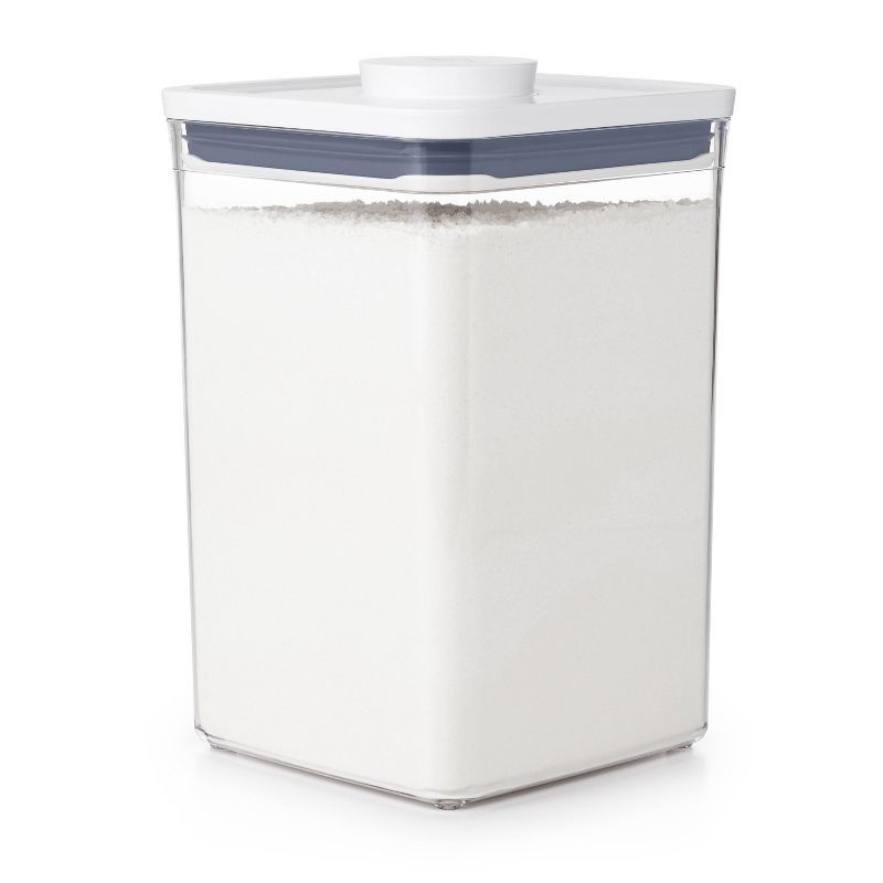 Clear 4.4qt Plastic Airtight Food Storage Container