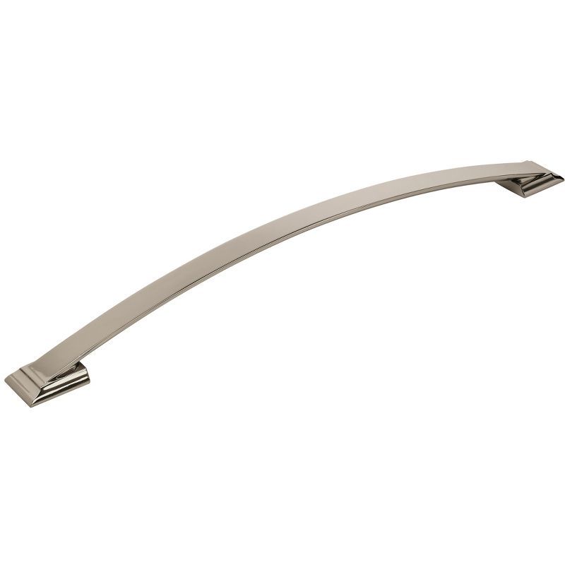 Polished Nickel 18" Modern Appliance Pull with Mounting Hardware