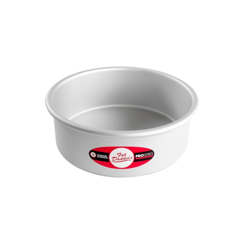 Fat Daddio's 8" x 3" Anodized Aluminum Round Cake Pan