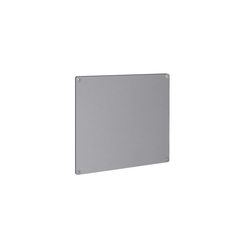 Silver Metal Magnetic Wall Panel for Craft Rooms, 2-Pack