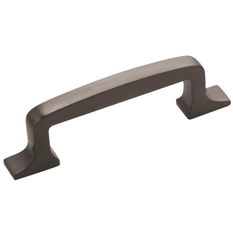 Graphite 3" Industrial Cabinet Drawer Pull with Mounting Hardware