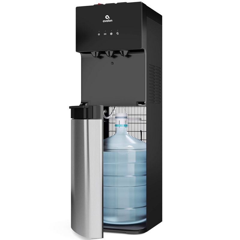 Avalon Stainless Steel Bottom Loading Water Cooler with Child Safety Lock