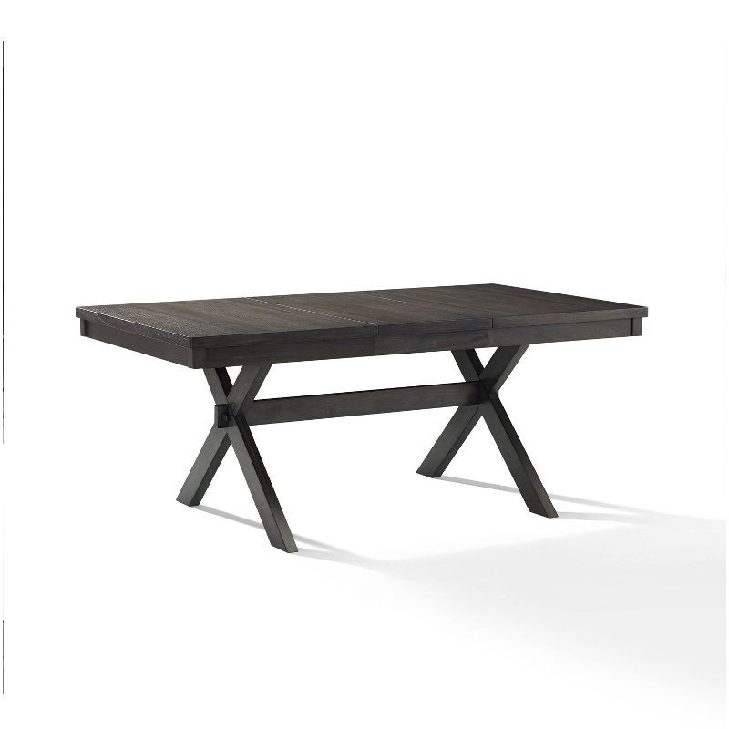 Hayden Slate Extendable Rustic Farmhouse Dining Table