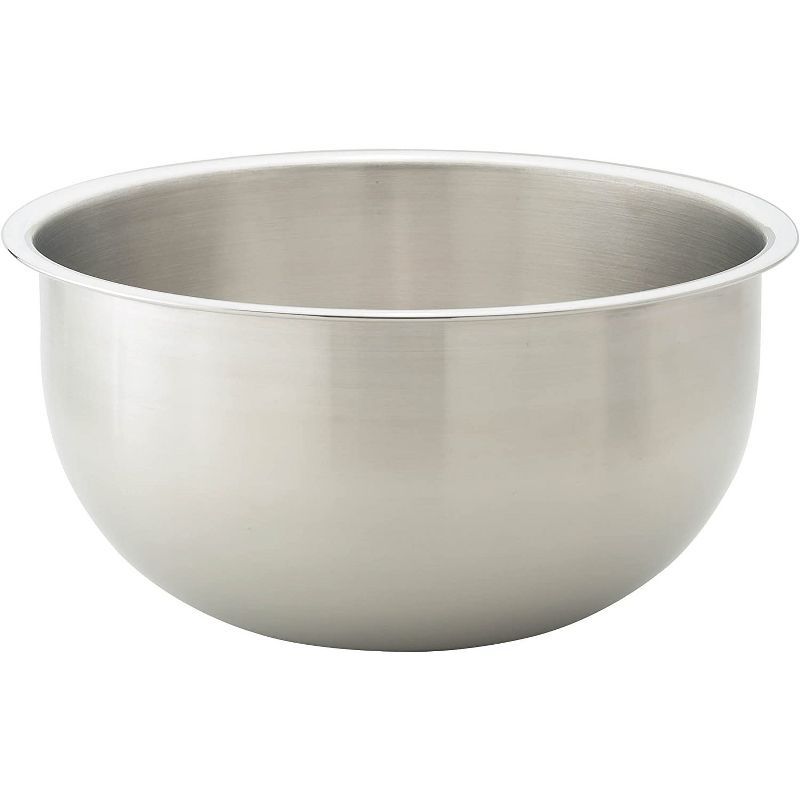 Heavyweight 18/8 Stainless Steel 4-Quart Mixing Bowl