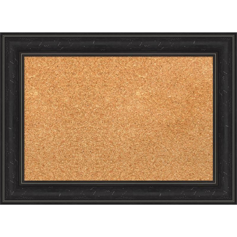 Amanti Art Shipwreck Narrow Framed Corkboard, Natural Cork