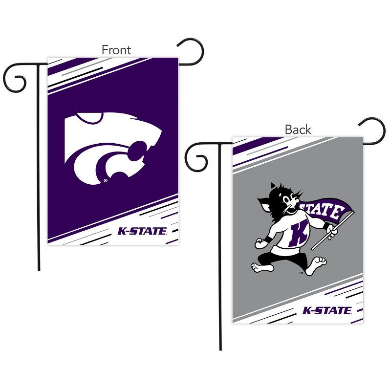 Kansas State University Double-Sided Outdoor Garden Flag 12" x 18"