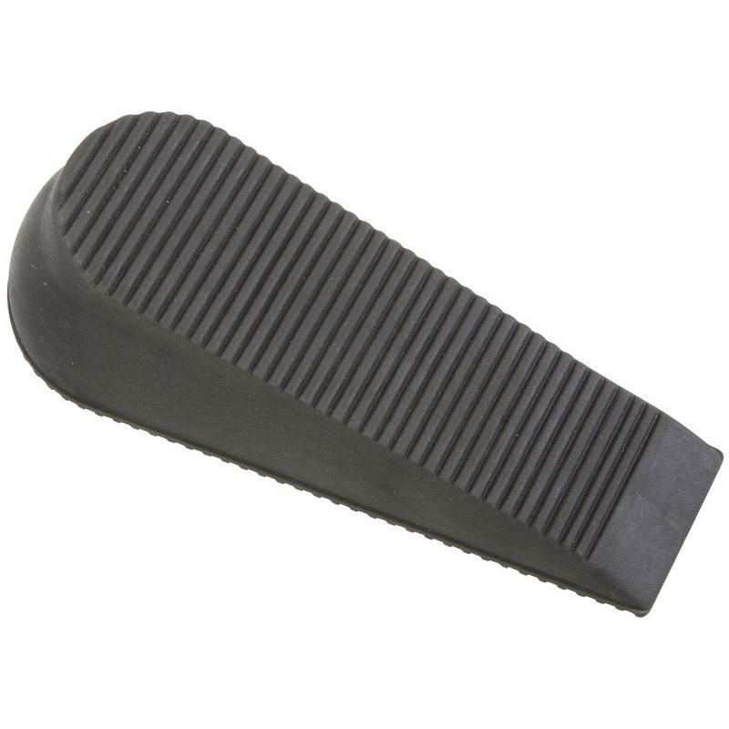 National Hardware 6 Inch Gray Rubber Wedge Door Stop