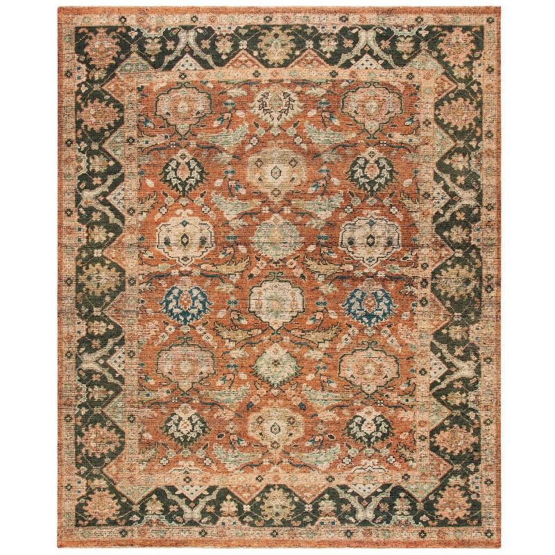 Izmir Hand-Knotted Wool and Cotton 8' x 10' Rug