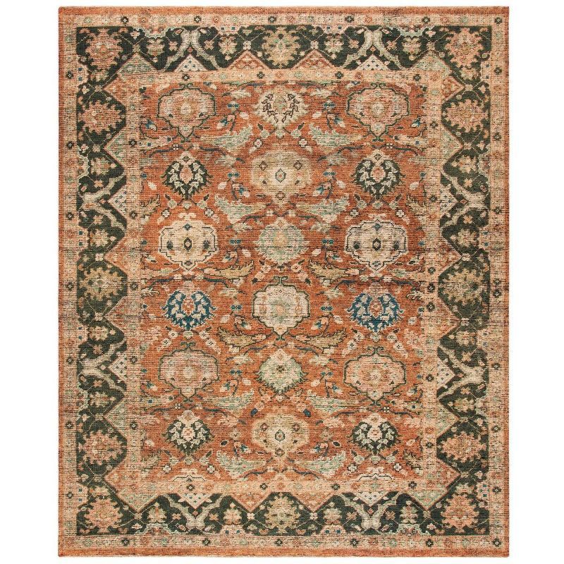 Izmir Hand-Knotted Wool and Cotton 6' x 9' Rug
