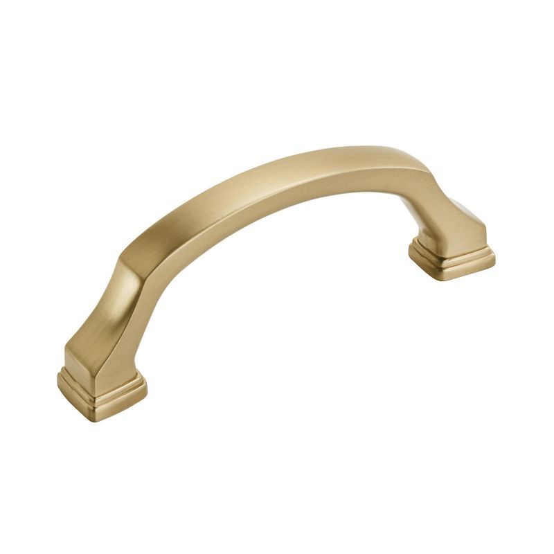 Champagne Bronze Traditional Cabinet Drawer Pull with Mounting Hardware