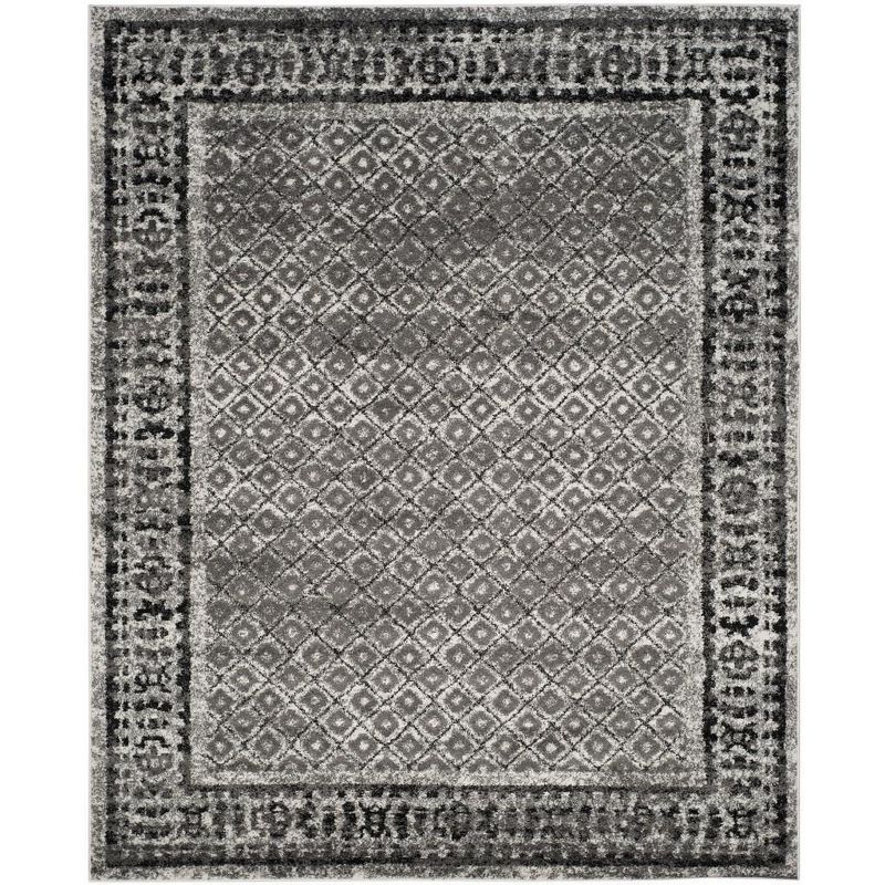 Ivory Rectangular Synthetic Easy Care Area Rug 11' x 15'