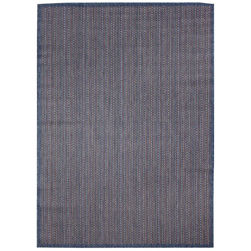 Denim Flat Woven Rectangular Indoor/Outdoor Rug 5' x 7'