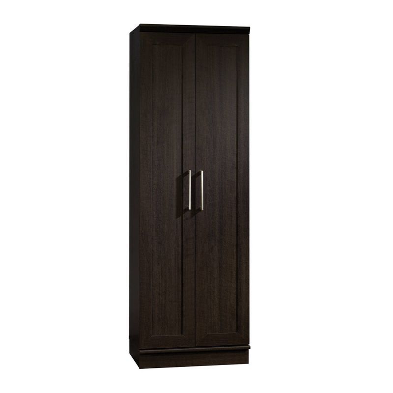 Dakota Oak Tall Storage Cabinet with Adjustable Shelving