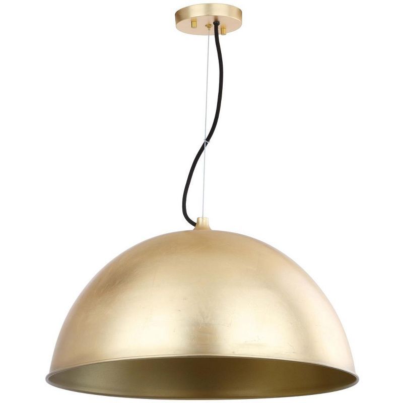 Gold LED Globe Contemporary Pendant Light