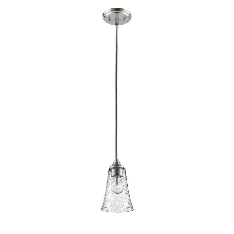 Millennium Lighting Natalie 1 - Light Pendant in  Satin Nickel